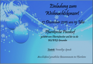 Weihnachtskonzert